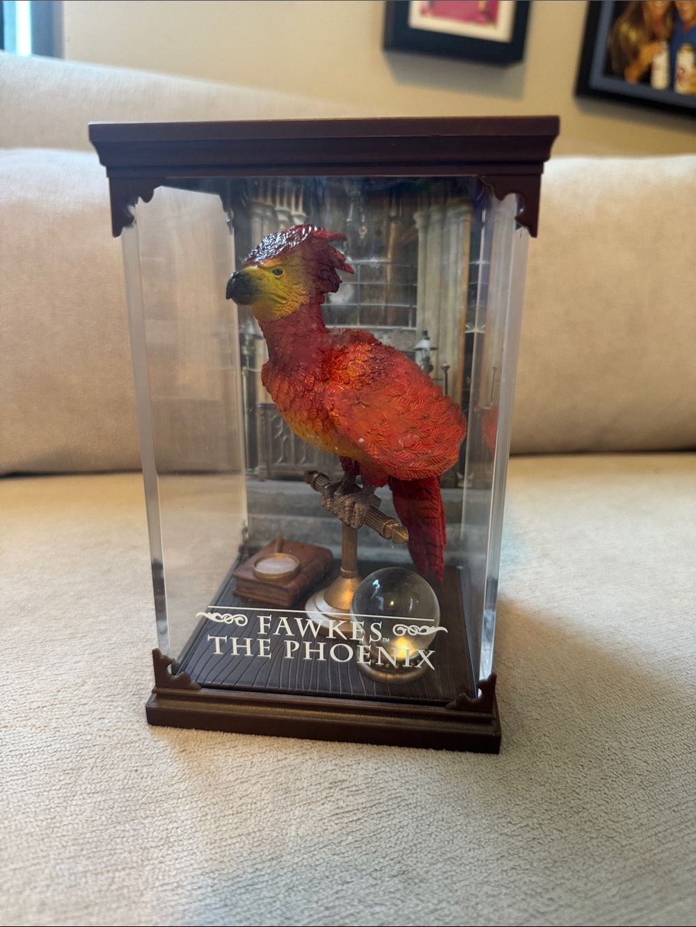 Harry Potter Noble Collection Magical Creatures Fawkes The Phoenix Figure No. 8